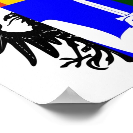 Irland Vier Provinzen Poster (Ecke)