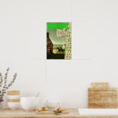 Irland. Vintage Reiseplakat Poster (Küche)