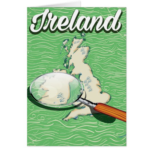 Irland Vintages Reiseplakat (Vorne)