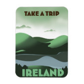 Irland Vintages Reiseplakat Magnet (Vertikal)