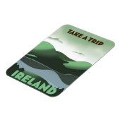 Irland Vintages Reiseplakat Magnet (Linke Seite)