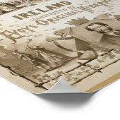 Irland, von "Mac Evoys Original Hibernicon" Poster (Ecke)