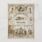 Irland, von "Mac Evoy's Original Hibernicon" Postkarte (Vorderseite)