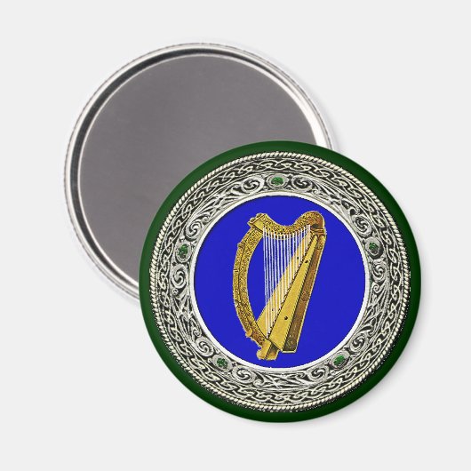 Irland Waffen Magnet (Vorderseite/Rückseite)