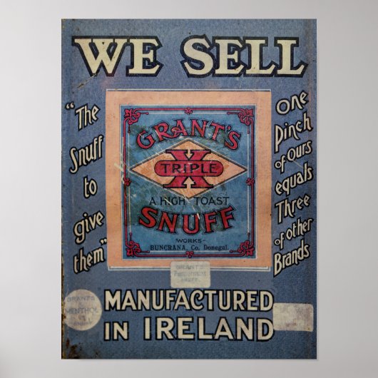 Irland Wall Art Poster (Vorne)