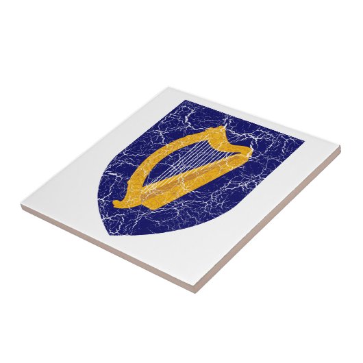 Irland-Wappen Fliese (Seite)