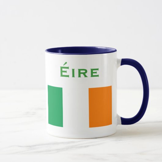 Irland-Wappen und Flagge Mug* Tasse (Rechts)