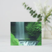 Irland Wasserfall Postkarte (Stehend Vorderseite)