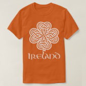 Irland weiß T-Shirt (Design vorne)