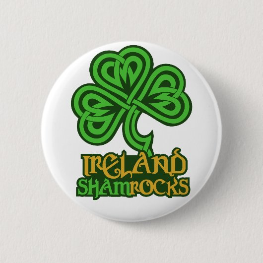 Irland-Zollknopf Button (Vorderseite)