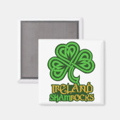 Irland-Zollmagnet Magnet (Vorderseite/Rückseite)