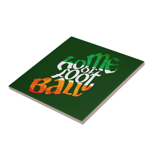 Irland Zuhause Football GAA Fliese (Seite)