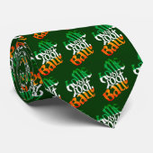 Irland Zuhause von Peil Ghaelach Football Krawatte (Gerollt)