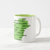 Irland Zweifarbige Tasse (VorderseiteRechts)