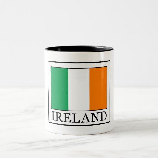 Irland Zweifarbige Tasse (Mittel)
