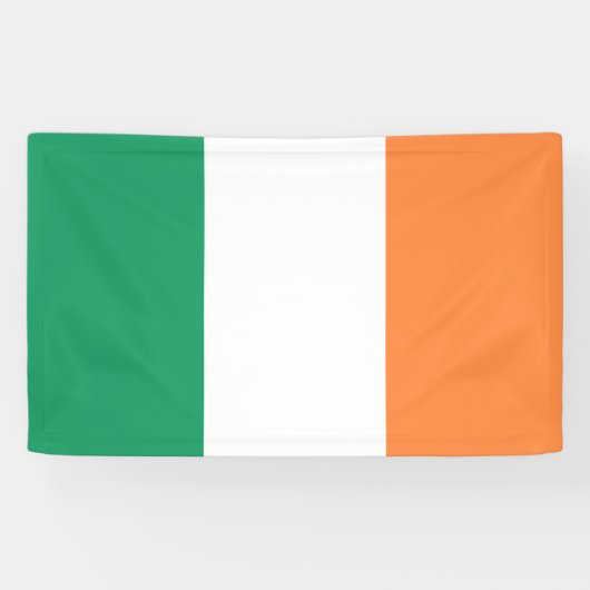 Irlandflagge Banner (Horizontal)