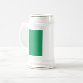 Irlandflagge Bierglas (Vorderseite Links)