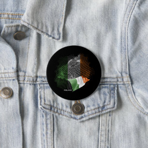 Irlandflagge Button