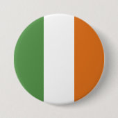 Irlandflagge Button (Vorderseite)