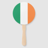 Irlandflagge Fächer (Rückseite)