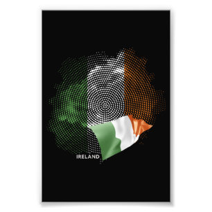 Irlandflagge Fotodruck