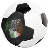 Irlandflagge Fußball (Dreiviertel)