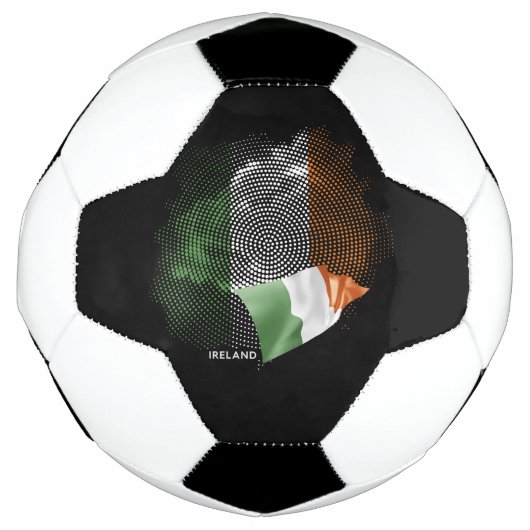 Irlandflagge Fußball (Vorderseite)
