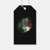 Irlandflagge Geschenkanhänger (Rückseite)