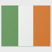 Irlandflagge Geschenkpapier (Flach)