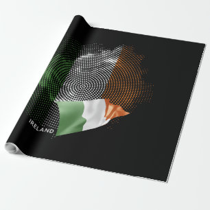 Irlandflagge Geschenkpapier