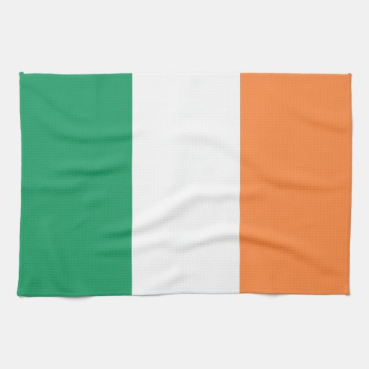 Irlandflagge Geschirrtuch (Horizontal)