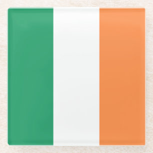 Irlandflagge Glasuntersetzer