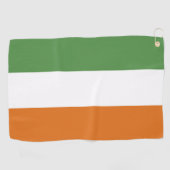 Irlandflagge Golfhandtuch (Horizontal)