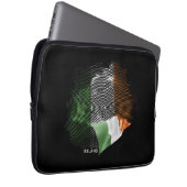Irlandflagge Laptopschutzhülle (Vorne Rechts)