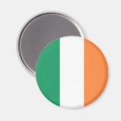 Irlandflagge Magnet (Vorderseite/Rückseite)