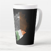 Irlandflagge Milchtasse (Rechte Ecke)
