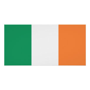 Irlandflagge Poster
