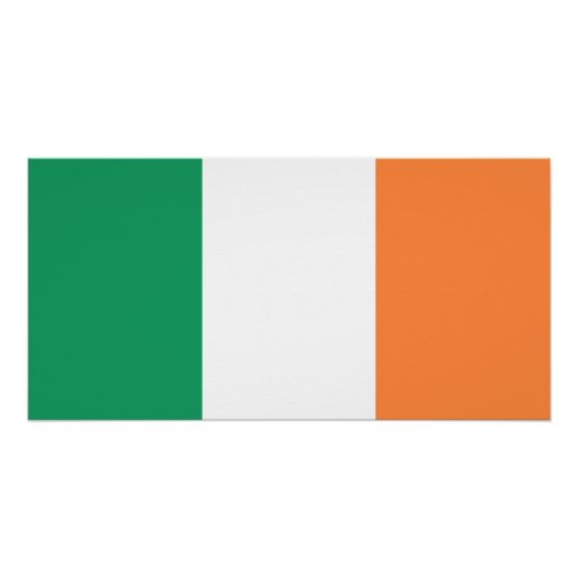 Irlandflagge Poster (Vorderseite)