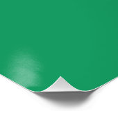 Irlandflagge Poster (Ecke)
