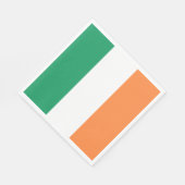 Irlandflagge Serviette (Ecke)
