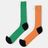 Irlandflagge Socken (Linkes Detail)