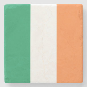 Irlandflagge Steinuntersetzer