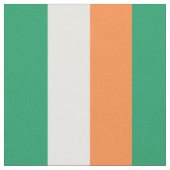 Irlandflagge Stoff (Nahaufnahme)