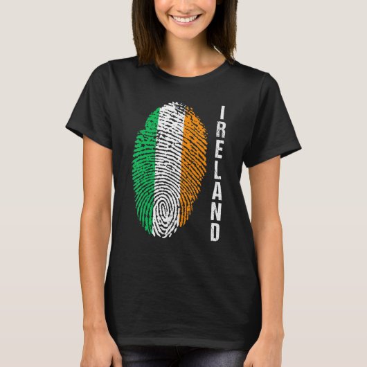 Irlandflagge T-Shirt (Vorderseite)