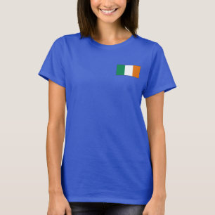 Irlandflaggen- und -karten-DK-T - Shirt