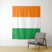 Irlandische Trikolore-Flagge Wandteppich (Beispiel)
