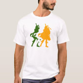 Irlands Bagpipers T-Shirt (Vorderseite)