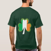 Irlands Flagge füllen T-Shirt (Rückseite)