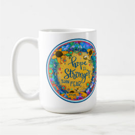 Irlands Huddle Hope Floral Bumblebee Inspirivity Kaffeetasse