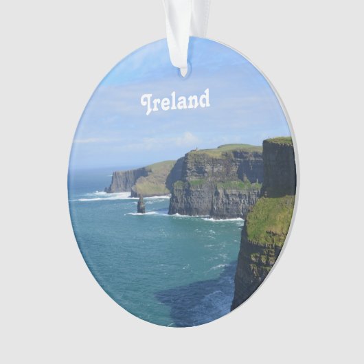 Irlands Klippen von Moher Ornament (Vorderseite)